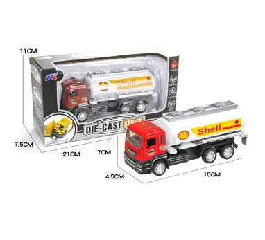 15cm alloy metal pull back construction car vehicles 1:55 diecast truck toy for kids