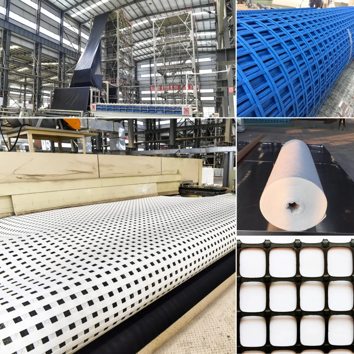 road construction pvc coated polyester geogrid