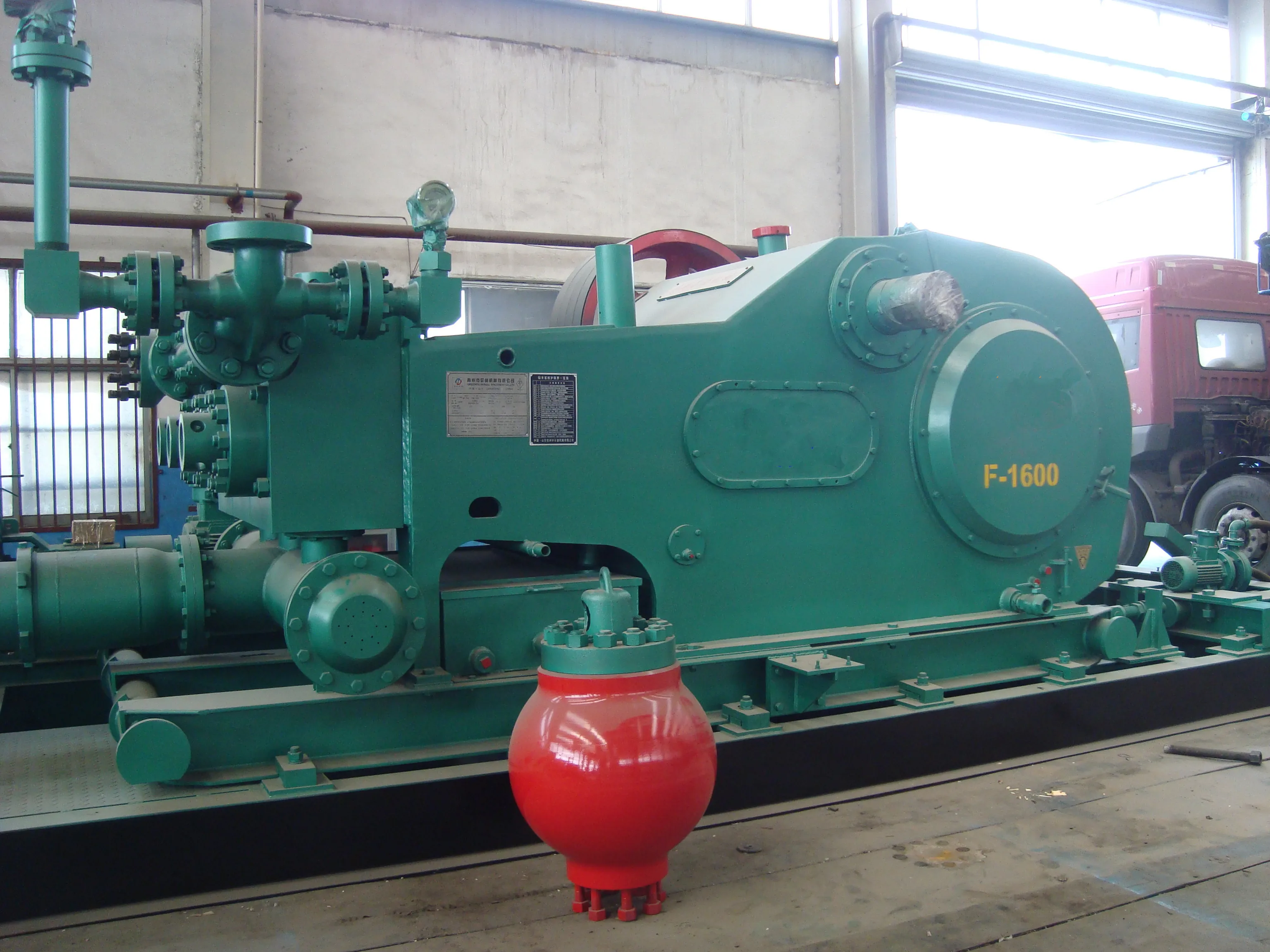 High efficiency mud circulation system F series oil drilling mud pump