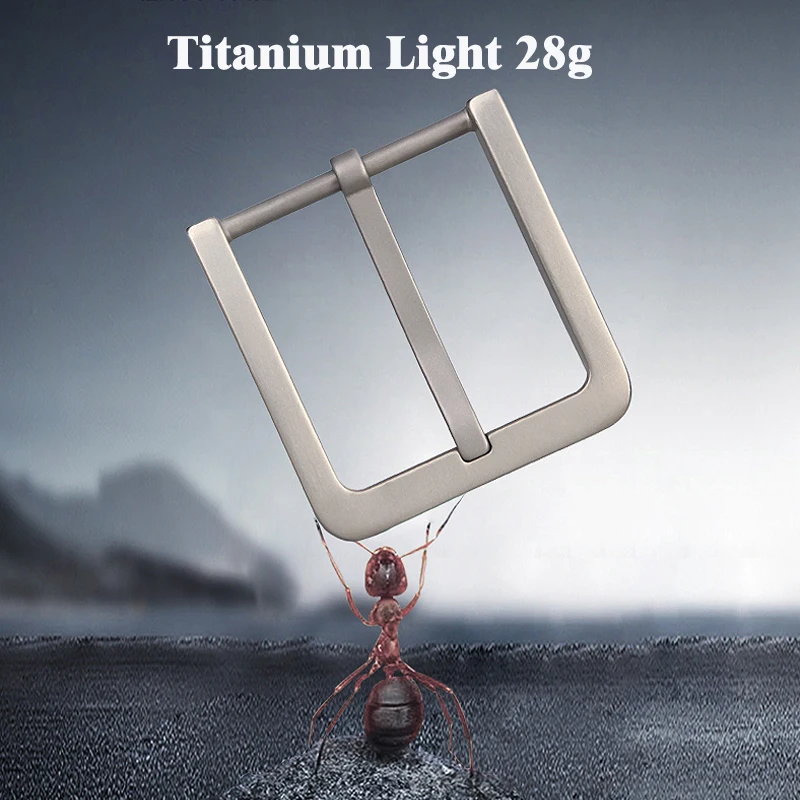 custom titanium belt buckle