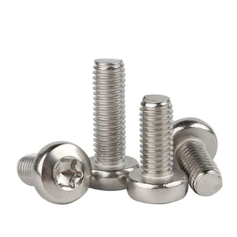 Custom Torx Socket Pan button head Machine screw M2 M2.5 M3 M3.5 M4 M5 M6 M8 M10 UNC UNF Stainless Carbon steel bolt fasteners