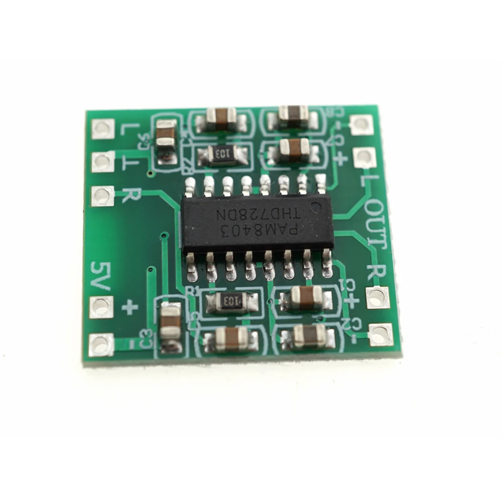 Okystar OEM ODM 2 * 3W Class D PAM8403 Micro Digital Amplifier Board