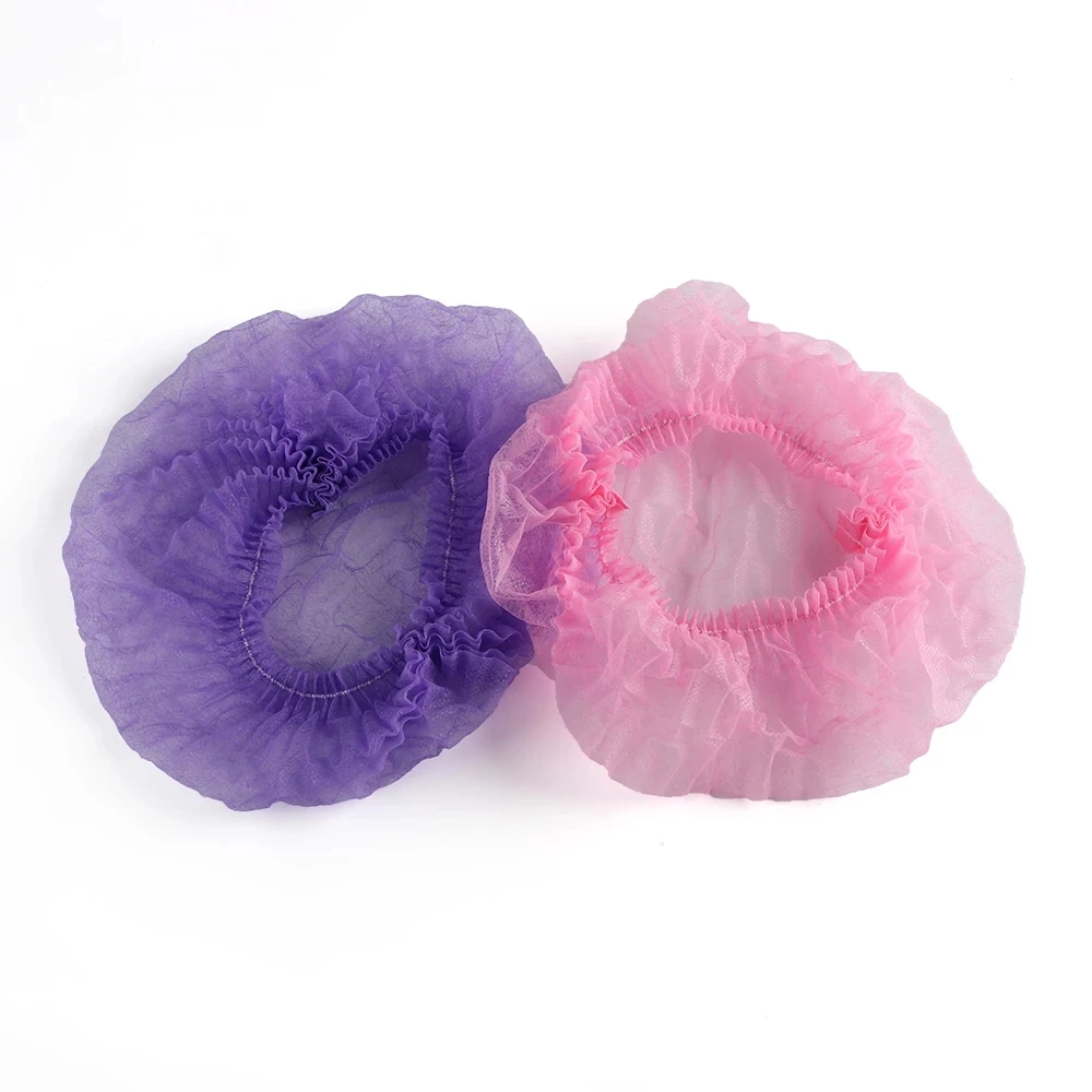 Disposable PP Nonwoven Double or Single Elastic Mob Cap Bonnet Clip Cap Hair Cover SS MDR Medical Device- High Protect-2