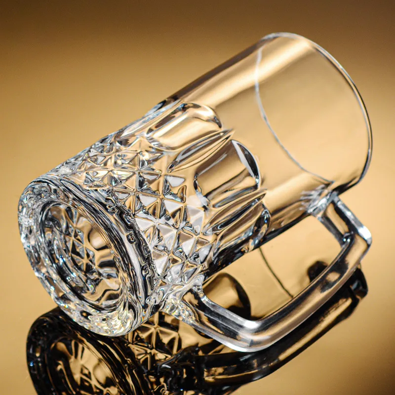 Customized Logo promotion large capacity giant thick base rock embossed draft 26oz dutch german beer mug