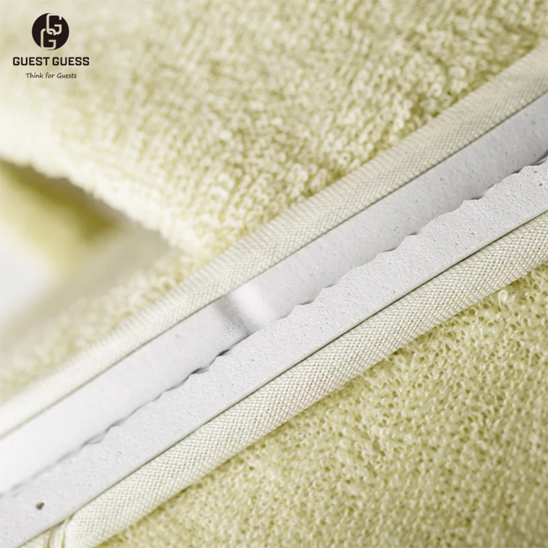 Wholesale Hotel Terry Slippers OEM Open Toe Personalized Coral Fleece Raw Material For Hotel Slippers With Logo