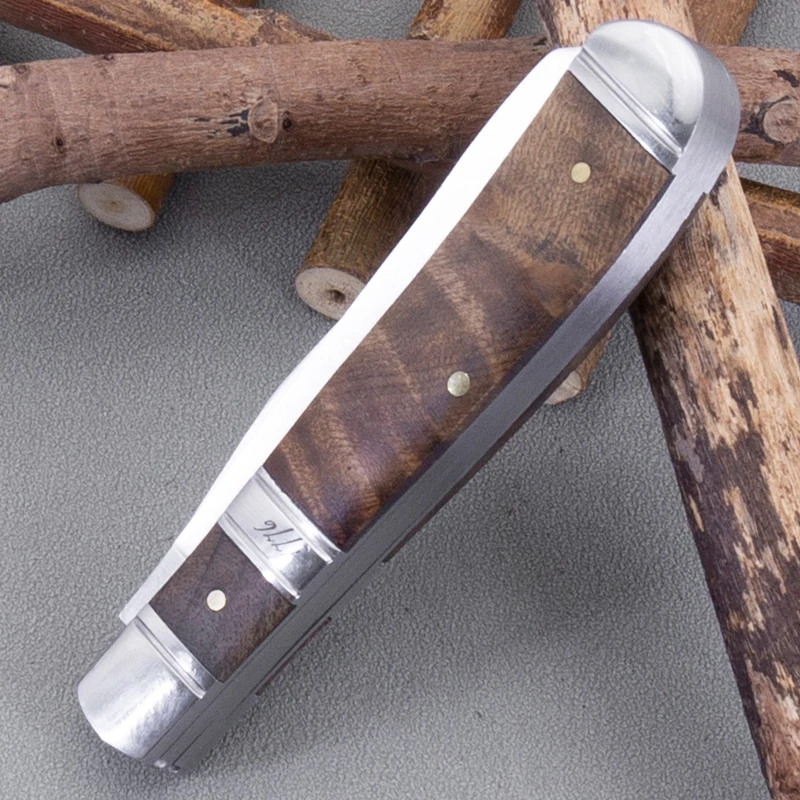 Rust proof double blade pocket camping garden grafting knives folding grafting knife