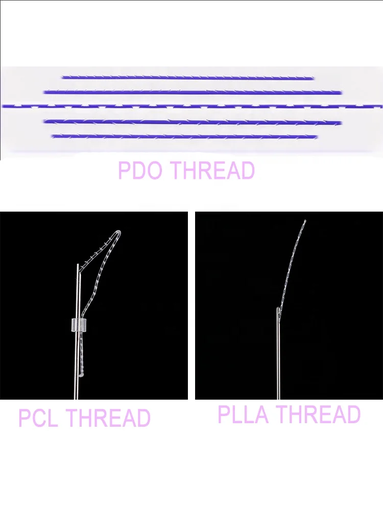 Korean cog lifting threads collagen pdo lifting threads