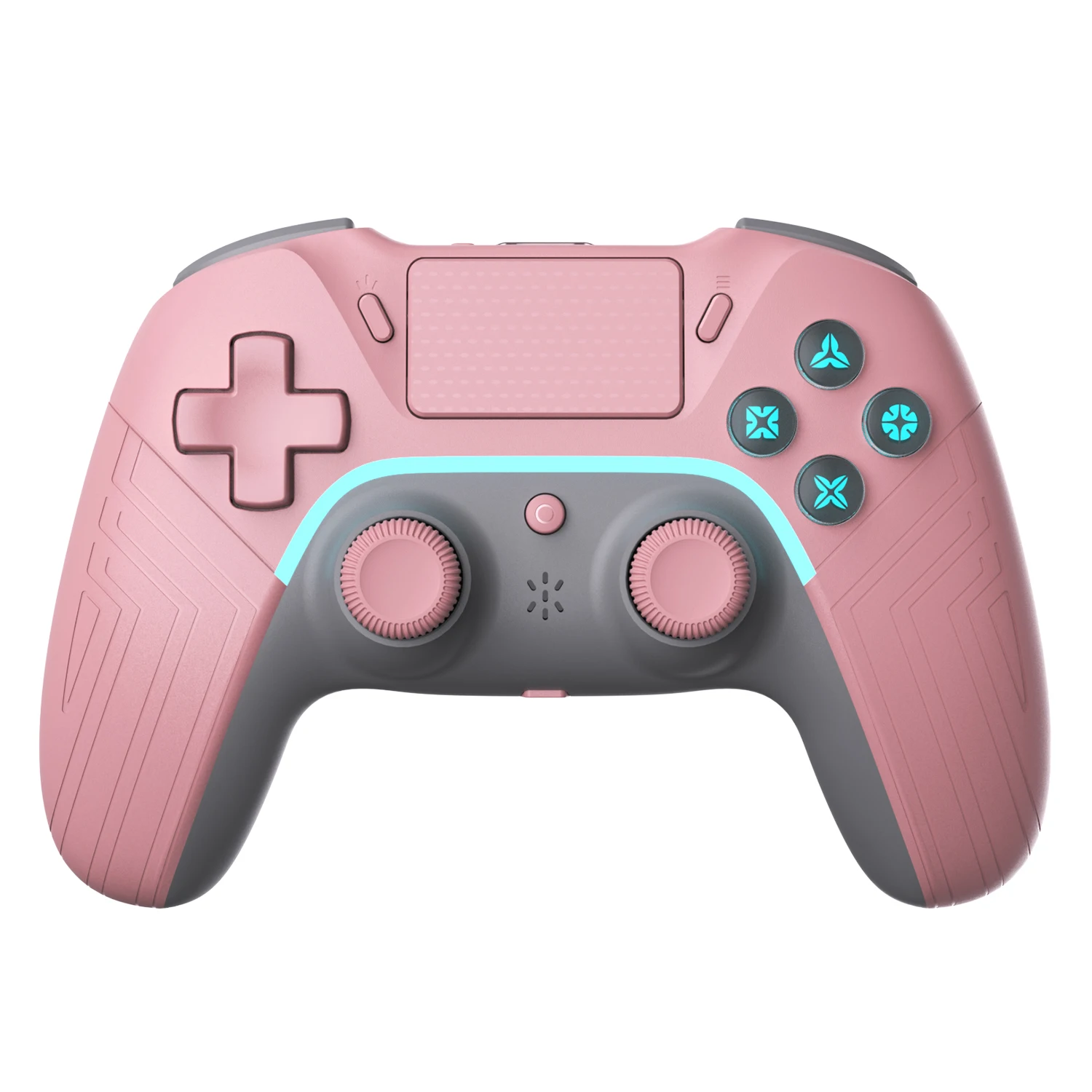 New Arrival Wireless BT Game Controller Double Shock Gamepad for PS4 Hall Trigger for PlayStation4/3/PC