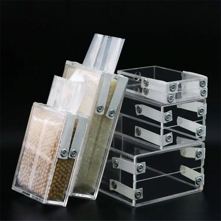 high transparent rice brick bag mould rice brick mould bag holder