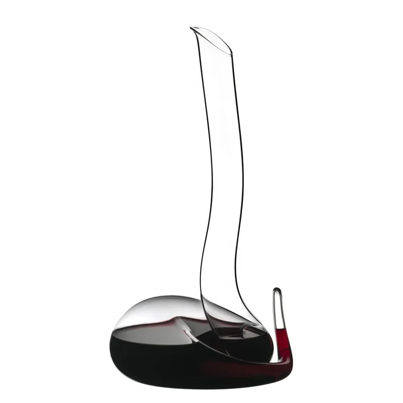 China Factory High Quality Hand Made Glass Wine Decanter Snake Shaped Glass Wine Decanter