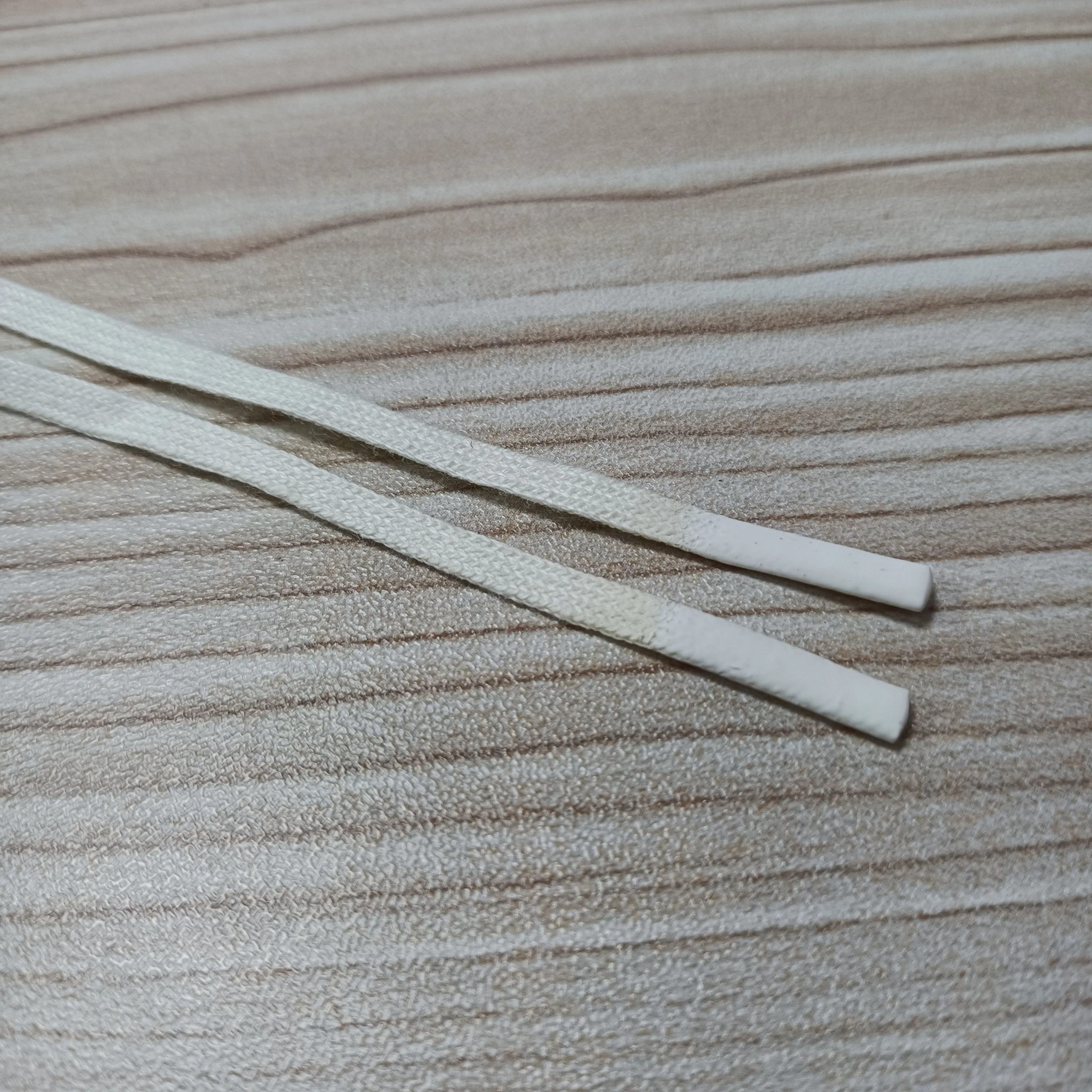 10mm 12mm 15mm Width Rope Double Braided Flat Cotton Macrame Cord Cotton String Flat Cotton Cord Hoodie Drawstring