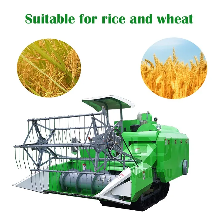 Cheap Price Rice Combine Harvester 4LZ-2.2 Z Grain Harvester Factory Sale