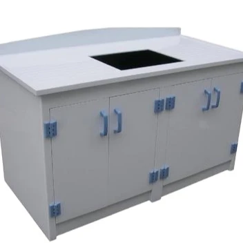 High Quality pp Laboratory Furniture Chemistry Lab Island Bench Workbench lab top