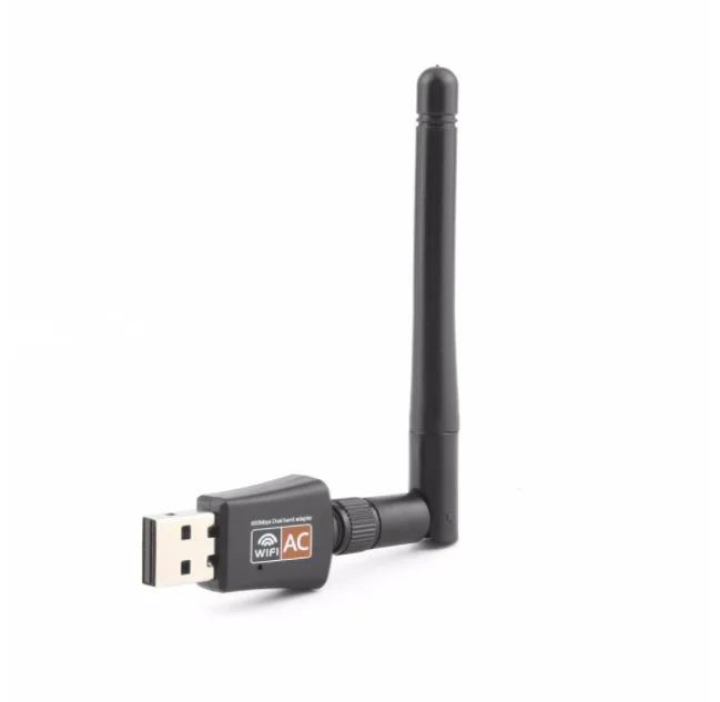 Wireless 600Mbps USB Wifi Adapter Antenna USB 2.0 WiFi dongle LAN Ethernet Network Card with Aerial 802.11ac 5GHz 2.4GHz dongle
