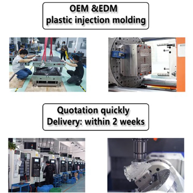 Plastic injection mould parts custom processing service products ABS shell injection molding