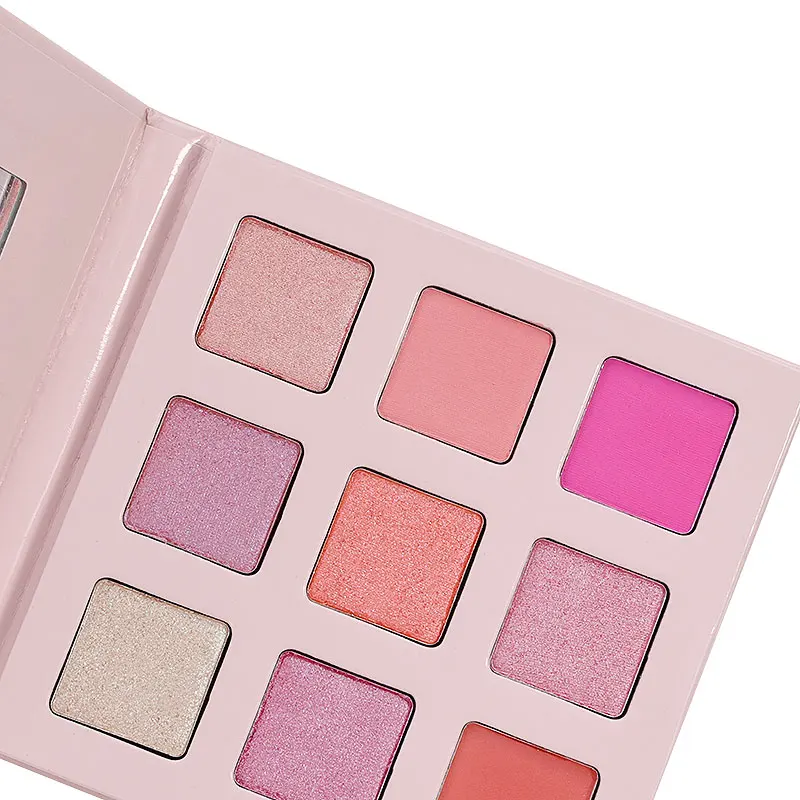 Waterproof High quality 9  Eyeshadow Palette Brown Eyeshadow Palette for gifts