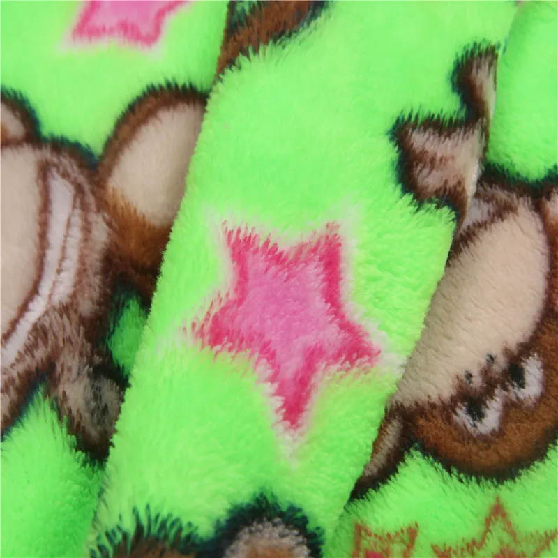
HOT SALE coral flannel fabric printed fleece for baby blanket factory China 