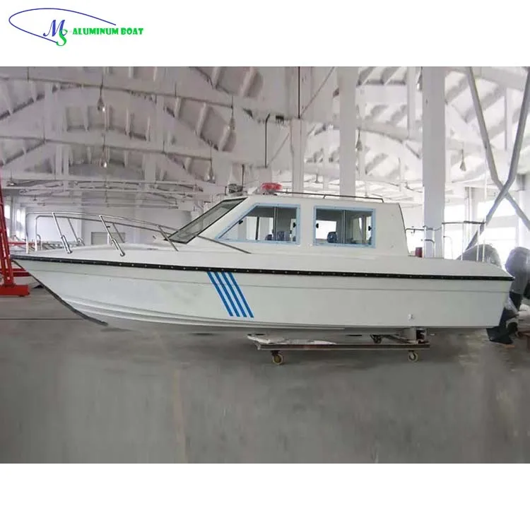 2021new design MS Aluminium boat law enforcement boat 7.8m 200hp for selling CCS CE Certificates for Europe customers