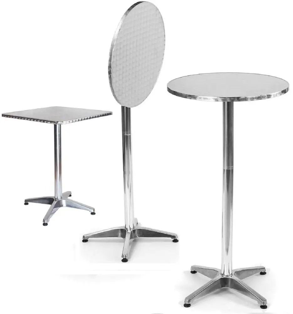 Cheap Aluminium Folding Height Mesa Bar coffee Table