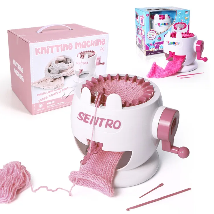 22 Stitch Circular Knitting Crochet Machine for Socks Hats Scarves Sweaters Diy