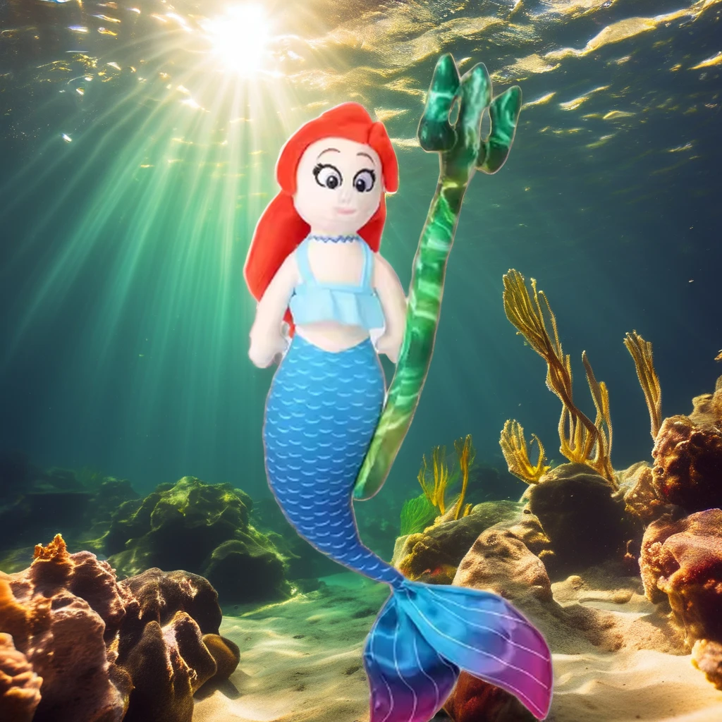 Hot Selling Ruby Gillyan Teenage Kraken Movie Plush Doll Mermaid Animal Soft Peripherals Stuffed Animal Toys