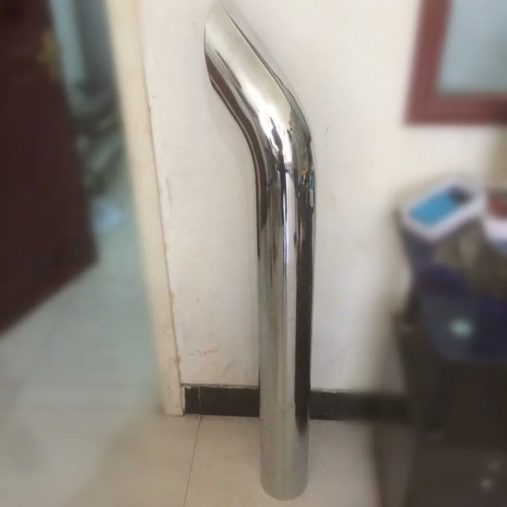 Chinese Stainless Steel Cut Diesel Exhaust Stack for Truck Parts