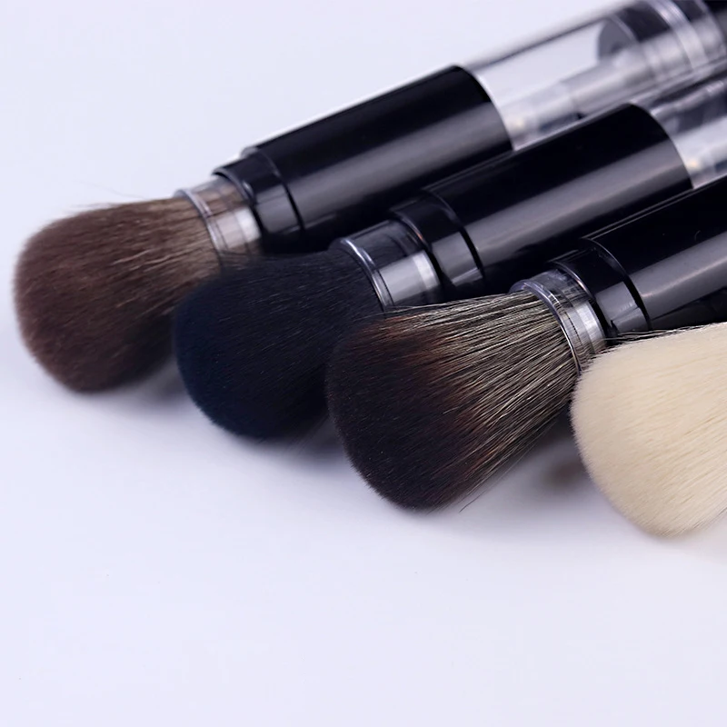 Private Label Spray Applicator Brush Face Loose Powder Brush For Loose Powder
