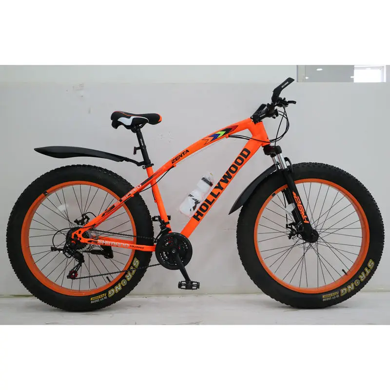 Bicycle 24 26 Inch China Manufacture New Model Snow Sports Big Wheels City Fat Tire Mountain Bike