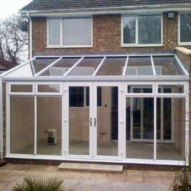 Aluminum UPVC  Costarica Nicaragua Salvador Guatemala Mexico Panama Aluminium Conservatory Sun Room Plastic Pvc Sunroom