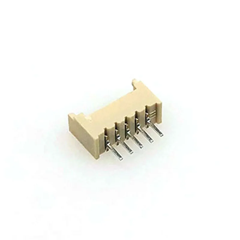 ZH1.25mm шаг пластины разъем 5 шпильки печатную плату гнездовой разъем провод для восхождения на борт обжимной соединитель типа «бежевые прямые булавки