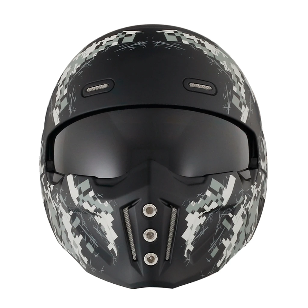 Factory Low Price For Sale Motor Bike Helmet For Universal Flip Up Electric Motor Cycle Head Guard Classic Helmets Motorcycle