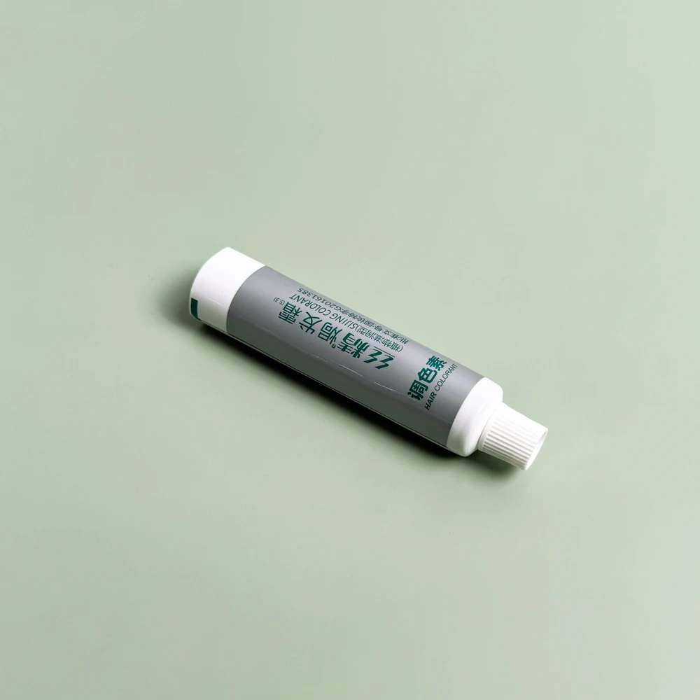OEM Aluminum Plastic Foldable Medicine Tube Container Hair Dye Pet Serum Hand Cream Tube Metal Tube