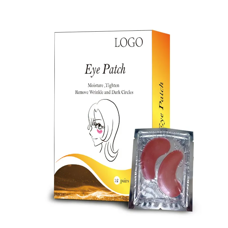 Collagen eye Sheet Patch 24K Gold Anti Aging Mask hydrogel eye patch