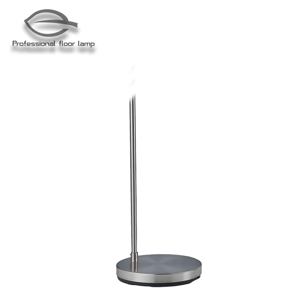 Arc Iron with Acrylic in Satin Nickel Colour Round Acrylic Shade  Arc Tube Fishing Led Floor Lamp