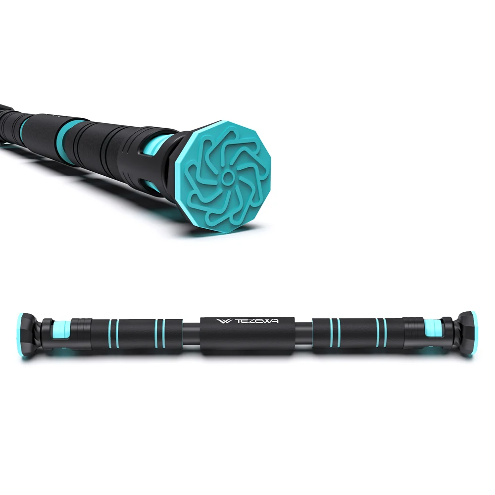 
Home Exercise Fitness Pull Up Bar Door Frame Wall Single Rod Adjustable Horizontal Bar 