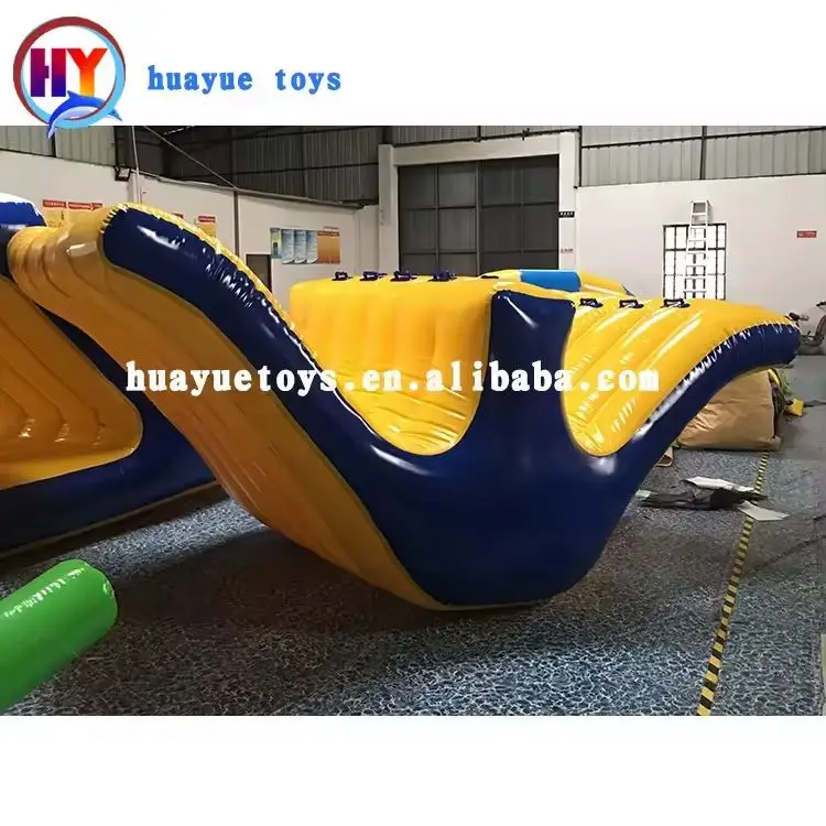 HUAYUE Sport Game Summer Custom Pool Party Water Funny Toy Lounge Twister Toys Adults Kids Aqua Water Towable Shape Water Swing