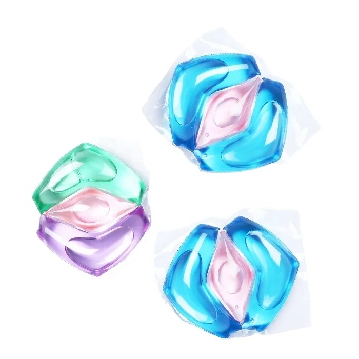 Customized Packaging Wholesale Prices Colourful Laundry Beads Capsules Washing Pods