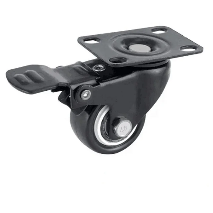 LG Mute Whee Swivel Casters Universal Rolling Furniture Wheels Casters With Brake For chair