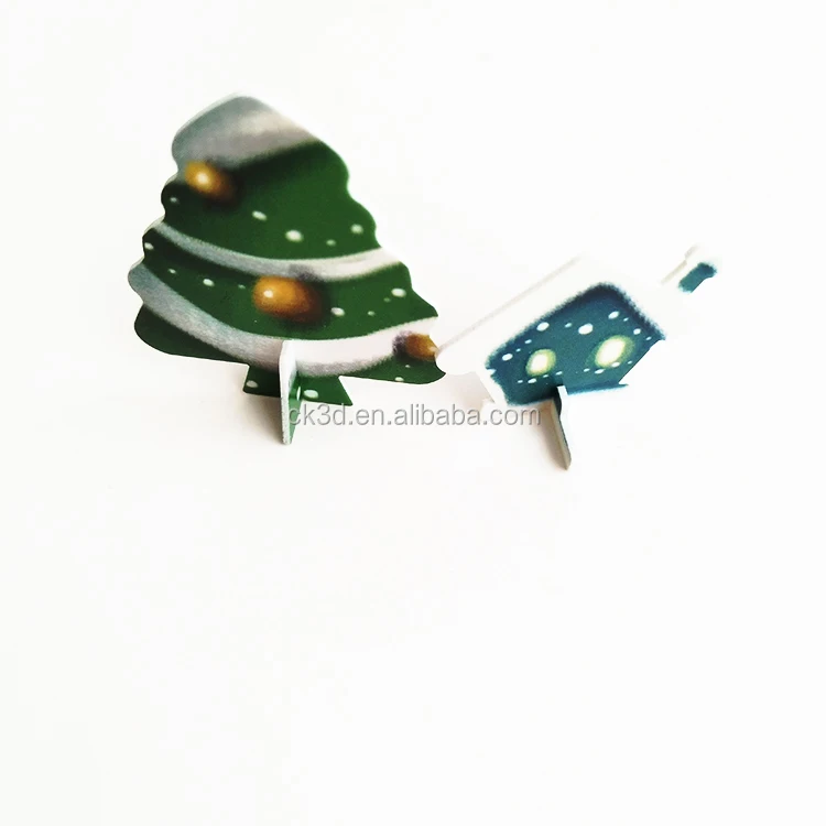 OEM Acceptable Custom Personalized IQ Education Children Kids Diy Toy cartoon Shape Cardboard Jigsaw 3D Puzzle Game