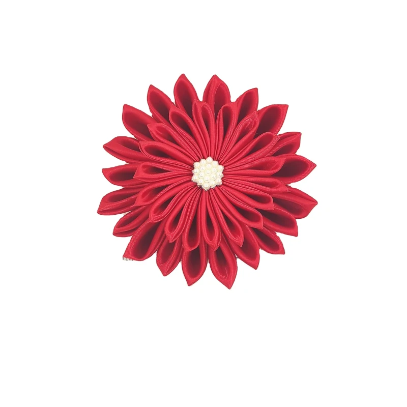 10cm Very Huge Kanzashi Flower Brooch