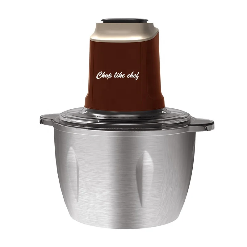 KD-820S Multi-chopper 2.0 Liter Vegetable Meat Chopper Spices Grinder with Stainless Steel Bowl