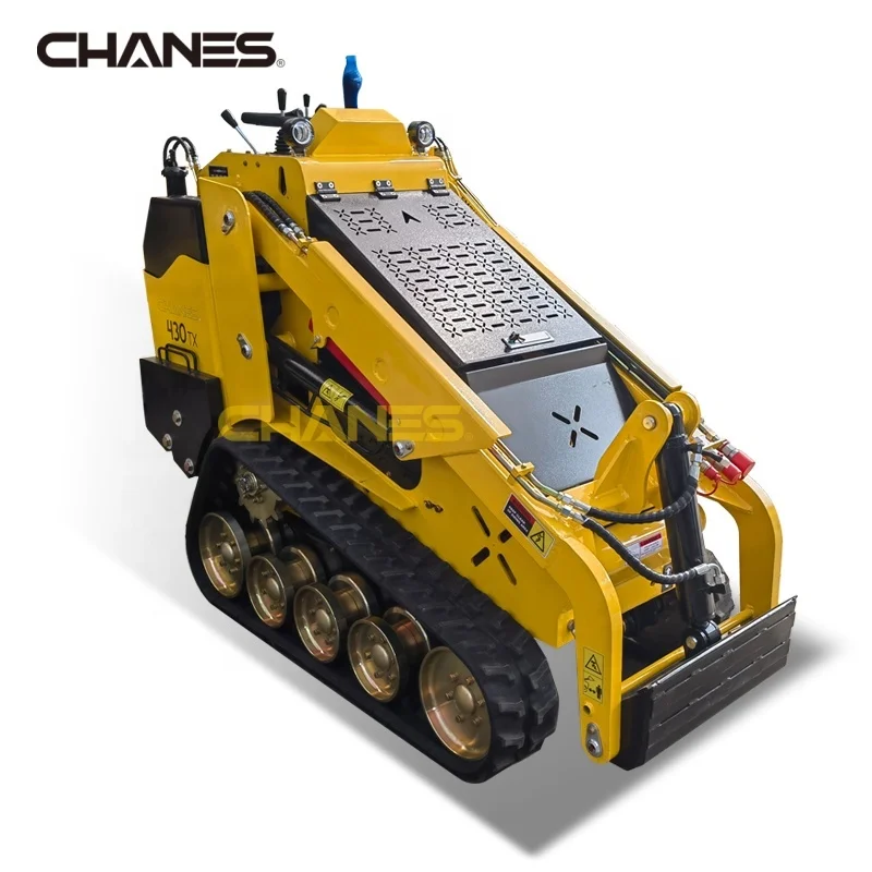 36 inch width Diesel Mini Skid Steer 900mm wide loader with EPA Engine Joystick Control Crawler Moving Type Mini Track Loader