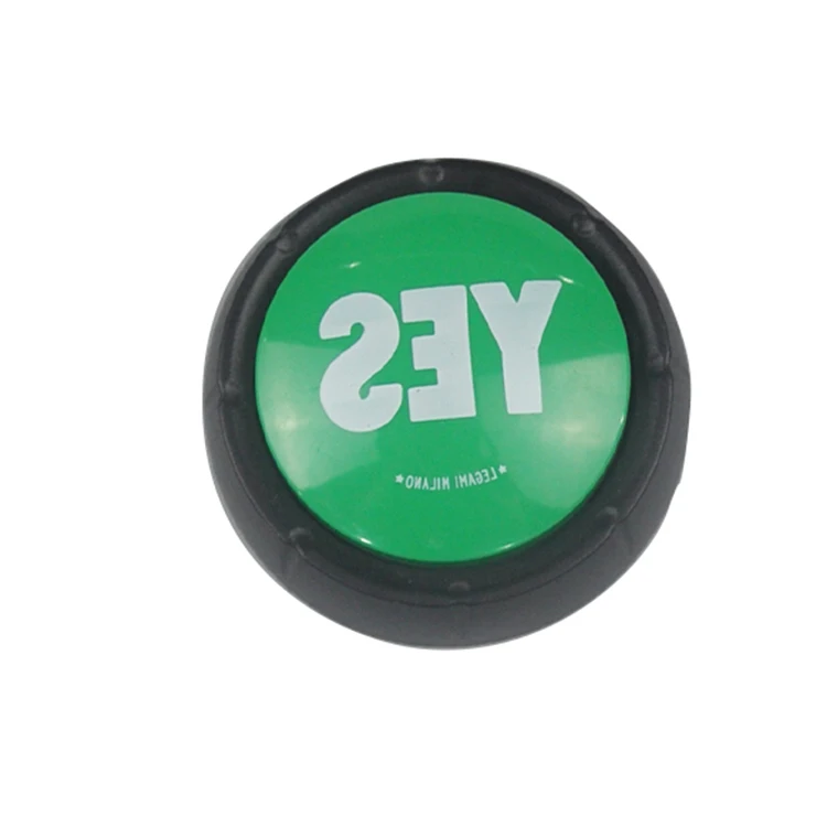 Customized Logo Accepted Easy Plastic Sound Buzzer Button Music Mini Talking Sound Button For Toy