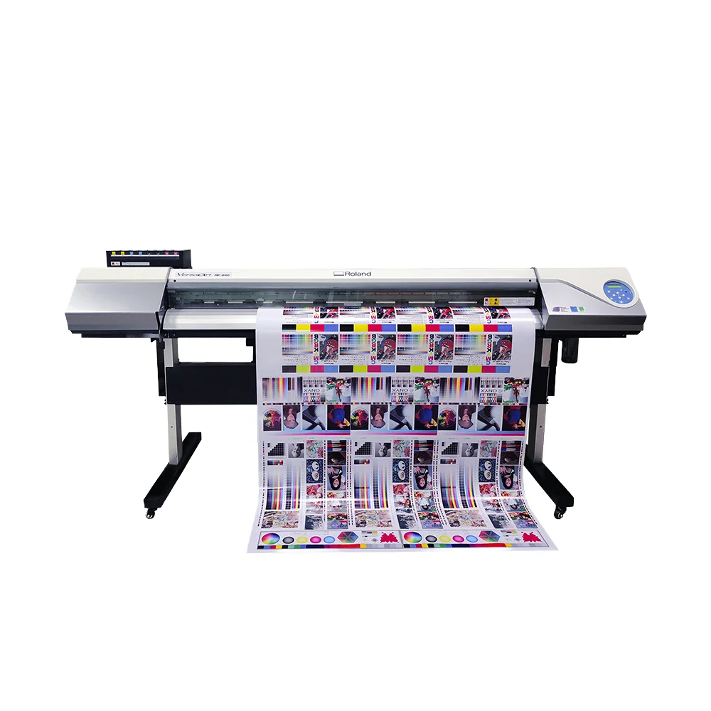Second Hand Re640 Roland Stampante Used Plotter Thermal Inkjet Printer for Paper Photo Card Printing Wood BOX Provided Mainboard