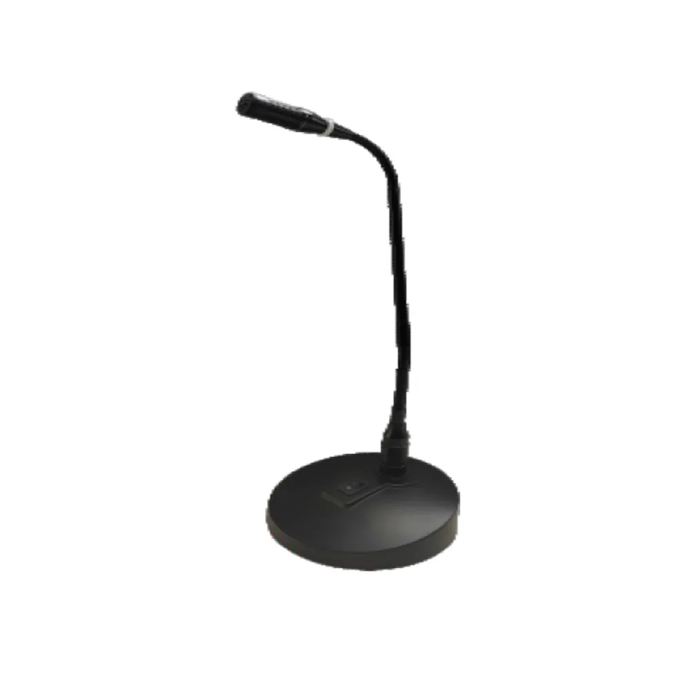 Adjustable Mic Gooseneck Desktop Microphone with XLR Connector for Meeting Room and PA Public Address System
