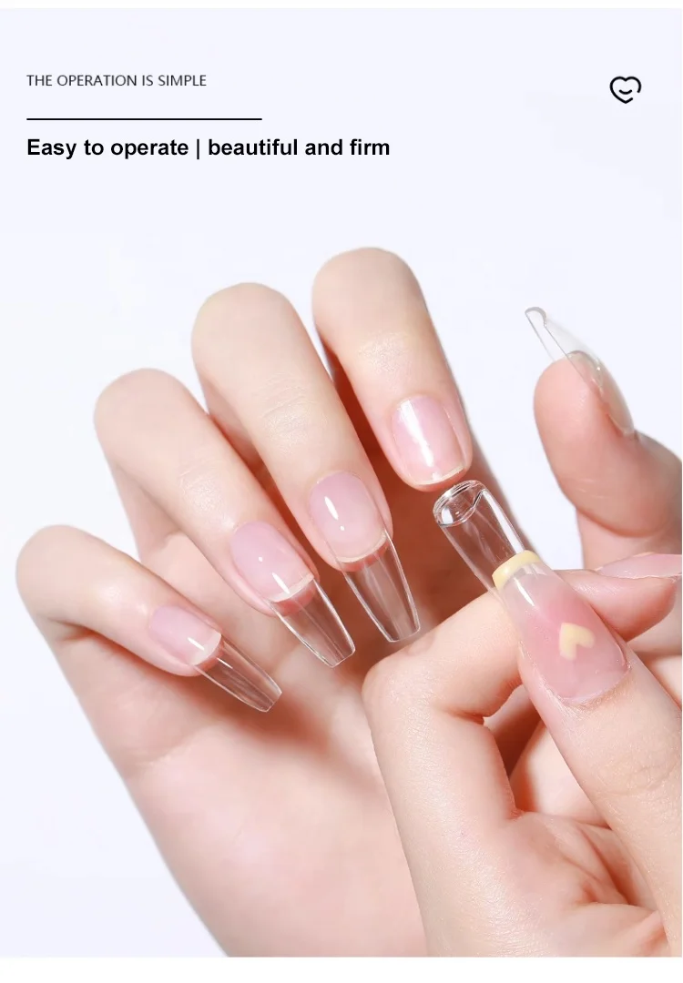 Professional Press on Nail Glue Fast Dry Uv Gel Solid Nail Tip Glue Adhesive