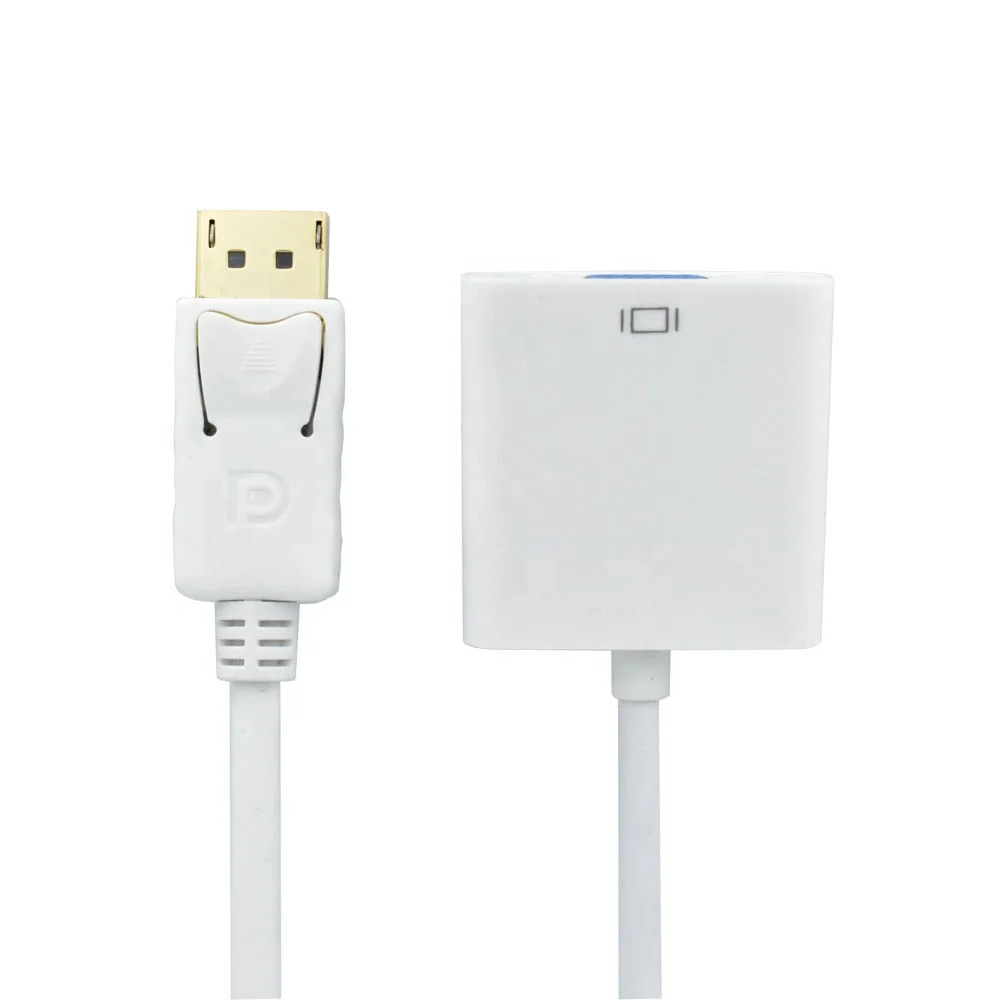 dp Displayport port to vga adapter cable Male to male (mail to femail)converter