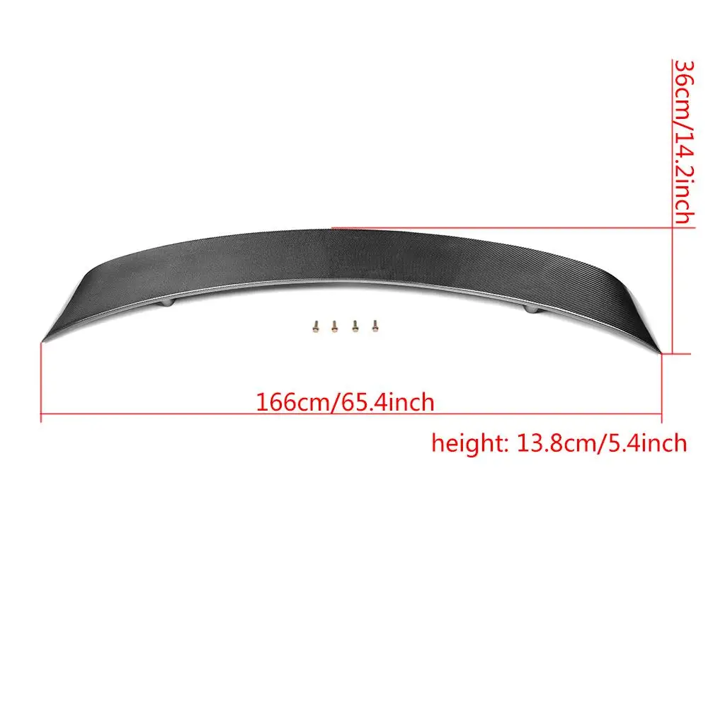 Auto Racing Carbon Fiber Rear Trunk Spoiler Active Wing Lip for Audi R8 GT V8 V10 2008-2014(Fits:R8) Rear Trunk Boot Lip Spoiler