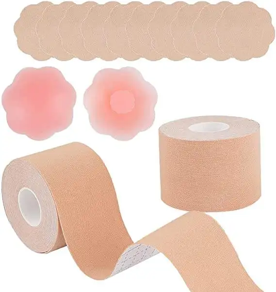 boob lifting tape pasties sexy nipple cover breast nipple covers reusable waterproof boob tape with nipple cover
