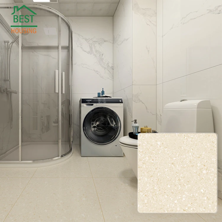 Retro ceramic double loading antique floor tiles non slip bathroom ceramic floor tile